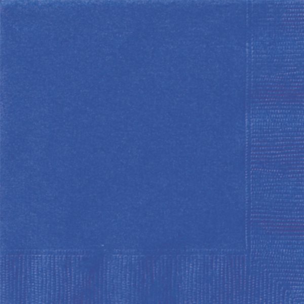 Ubrousky paprov, krlovsky modr 50 ks - 16,5 x 16,5 cm