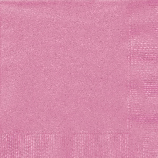 Levně Ubrousky papírové banketové Hot Pink 13 x 13 cm 20 ks