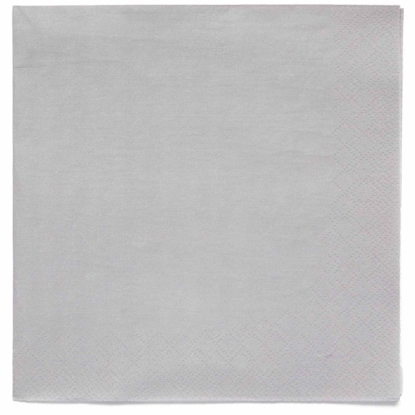 Ubrousky papírové šedé Graphite 33 x 33 cm 20 ks