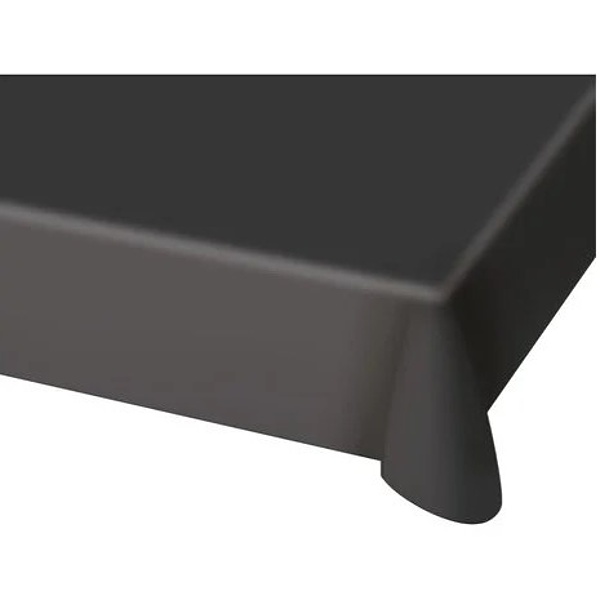 Ubrus plastový černý 130 x 180 cm