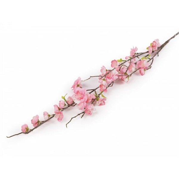 Umělá větvička Sakura růžová 140 cm