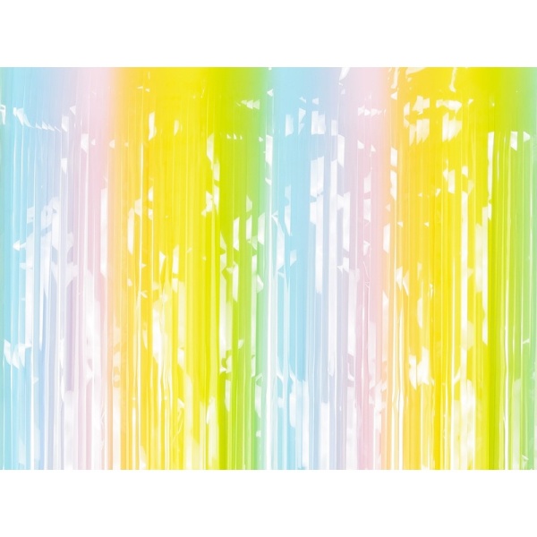 Závěs dekorační mix barev 100 x 195 cm