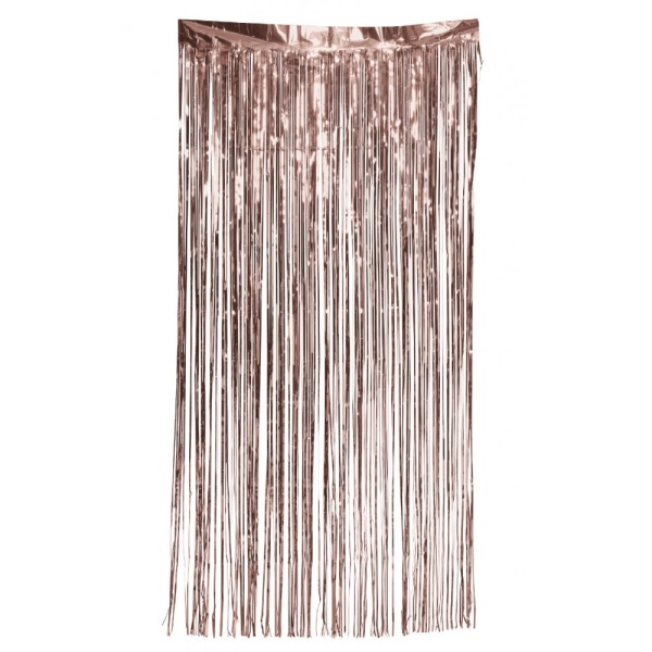 Závěs na pozadí foliový Rose gold 100 x 200 cm
