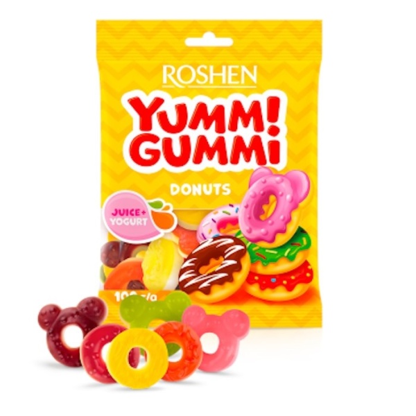 Želé bonbony Donuts 70 g