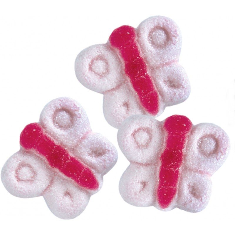 Želé bonbony Motýli marschmallow 900 g