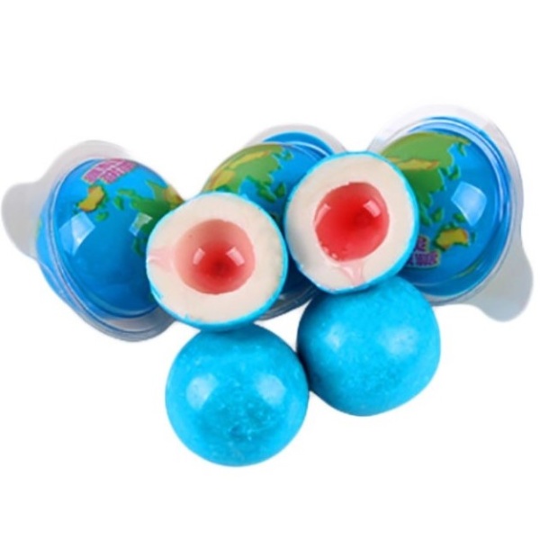 Žvýkačky Zeměkoule 15 g 50 ks