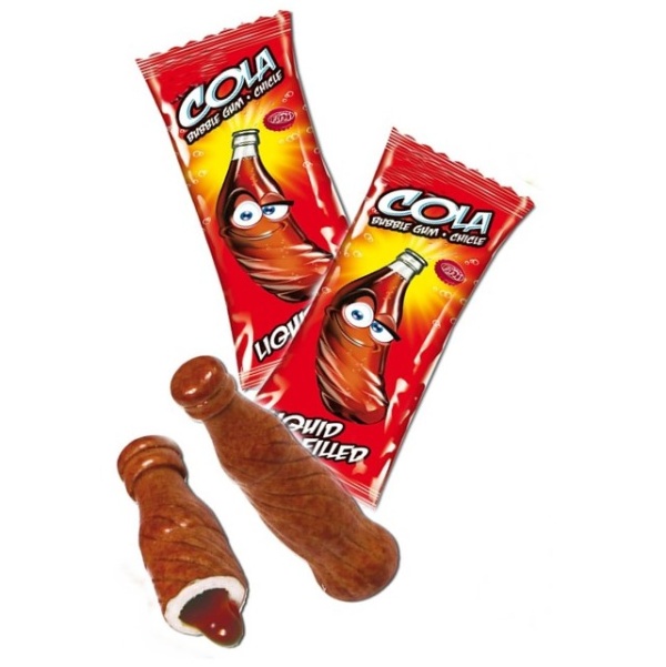 Žvýkačky s náplní Cola lahvičky 5 g 200 ks