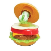 3D puzzle Hamburger s lízátkem a praskacím práškem 1 ks