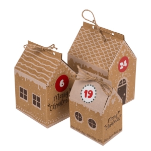 Adventn kalend domeky 24 ks