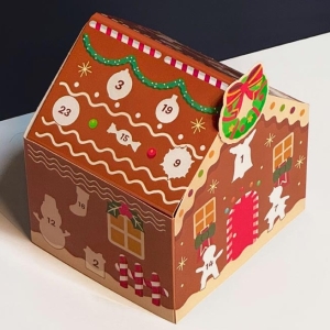 Adventn kalend paprov - pernkov chaloupka