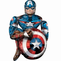 Airwalker balónek Kapitán Amerika Marvel