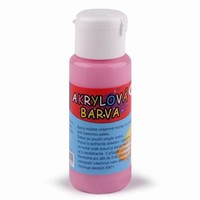 Akrylová barva 60 ml 2 růžová sv. 1 ks