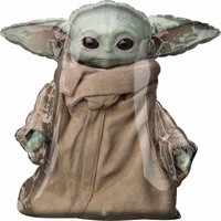 BALÓNEK chodící Mandalorian Baby Yoda