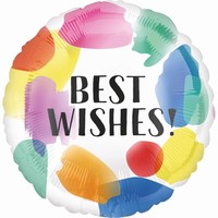 BALÓNEK fóliový Best Wishes