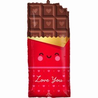 BALÓNEK fóliový Čokoláda Love You