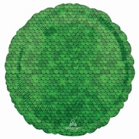 BALÓNEK fóliový Flitry zelené 43cm
