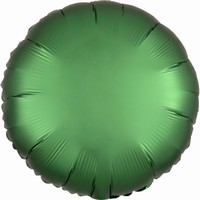 BALÓNEK fóliový Kruh smaragdový 43cm