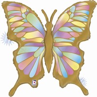 BALÓNEK fóliový Motýl Opál 84cm