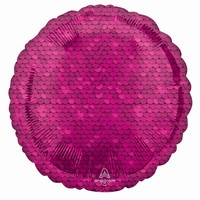 BALÓNEK fóliový Šupiny růžové 43cm