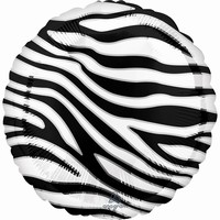 BALÓNEK fóliový Zebra pruhy