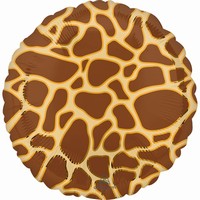 BALÓNEK fóliový Žirafí vzor