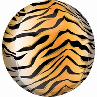 BALÓNEK fóliový kulatý Tiger