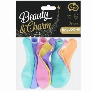 BALNKY Beauty Charm Makronky mix barev 30cm 10ks