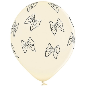 Balnky latexov vanilkov mal maliky 30 cm 6 ks