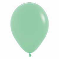 BALÓNKY PASTELOVÉ mint 30cm 50ks