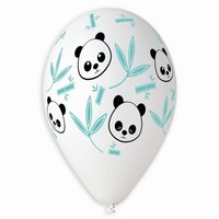 BALÓNKY latexové Panda a bambus 5ks