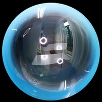 BALÓNOVÁ bublina Ombré modrá 45cm