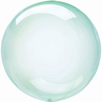 BALÓNOVÁ bublina krystalová zelená