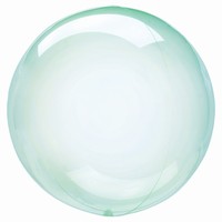 BALÓNOVÁ bublina krystalová zelená