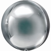 BALÓNOVÁ bublina stříbrná JUMBO