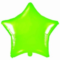 BALÓN fóliový Hvězda zelená
