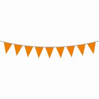BANNER vlaječkový oranžový 10m