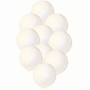 Balon latexový bílý