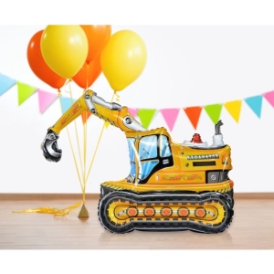 Balónek fóliový Bagr 3D 89 x 55 x 35 cm