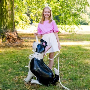 Balnek fliov stojac Border kolie s epic 76x92cm