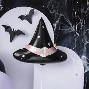 Balónek fóliový Čarodějnický klobouk 60 x 48 cm