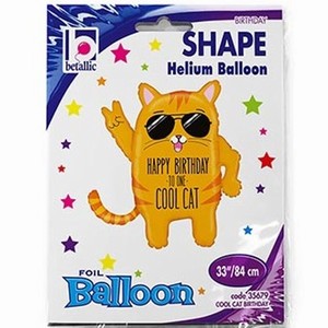 BALÓNEK fóliový Cool Cat 84cm