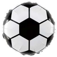 Balónek fóliový Fotbalový míč 45 cm