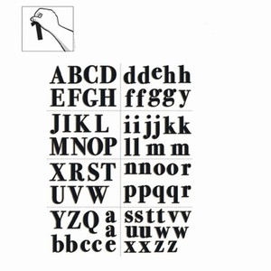 Balnek fliov HB se samolepkami 46 cm