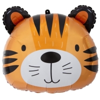 Balónek fóliový Hlava tygra 41 x 36 cm