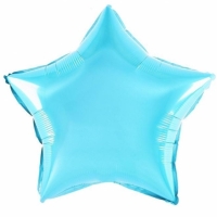 Balónek fóliový Hvězda modrá 45 cm
