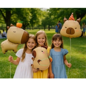 Bal�nek f�liov� Kapybara s pomeran�em 47x64 cm