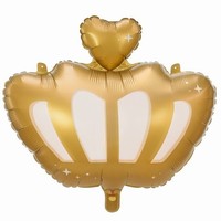 Balónek fóliový Korunka 52 x 42 cm