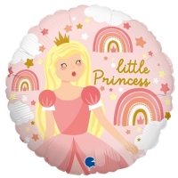Balónek fóliový Little Princess 46 cm