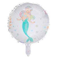 Balónek fóliový Mermaid 45 cm