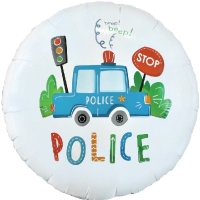Balónek fóliový Policie 46 cm